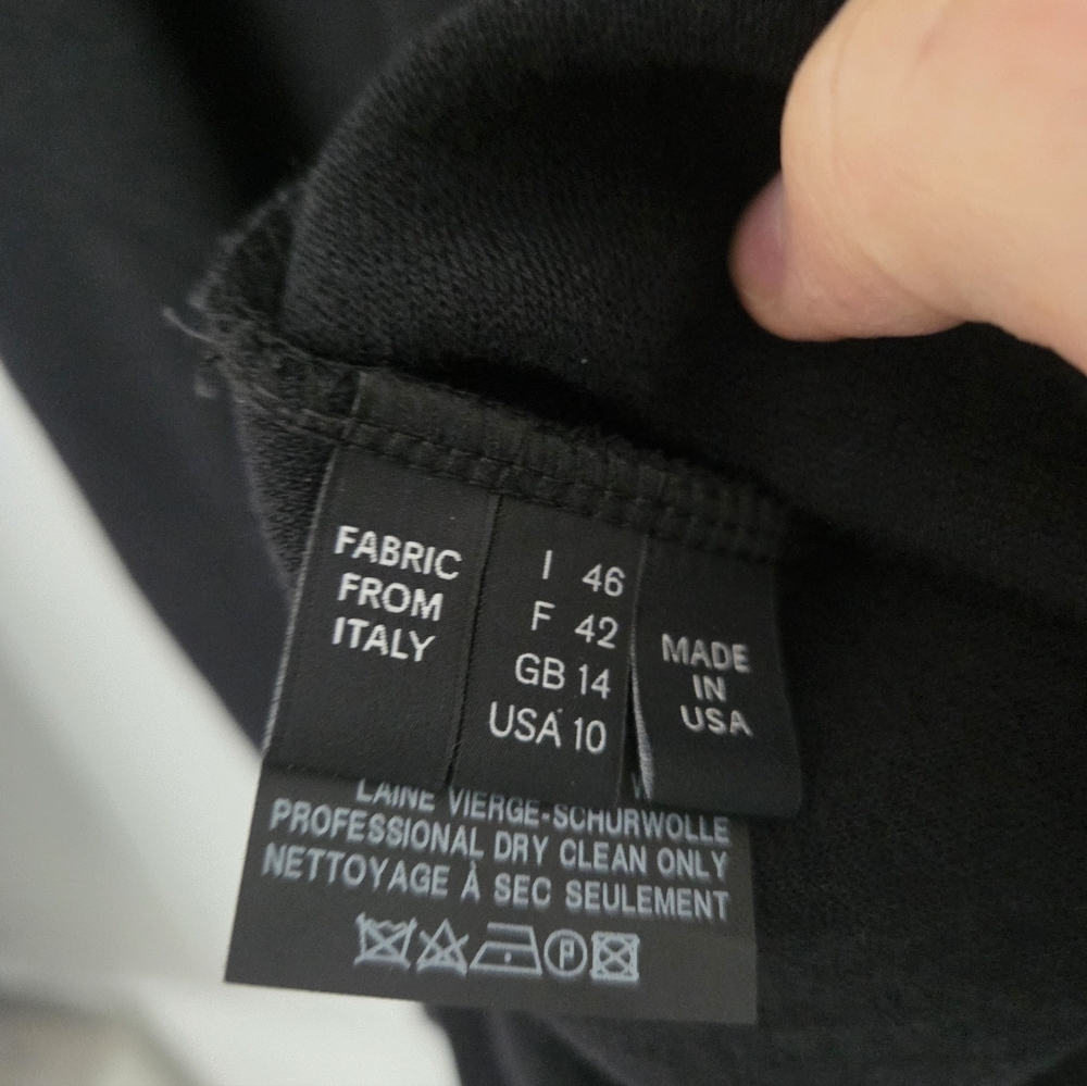 Derek‎ Lam Dress Size 10 NWT 100% Virgin Wool - Picture 7 of 12